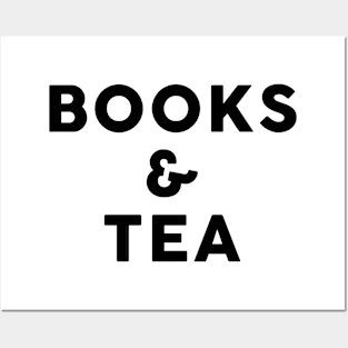 Books and tea Posters and Art
